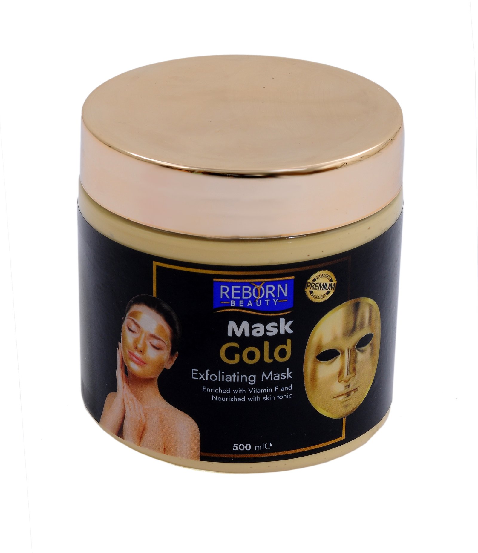  REBORN BEAUTY-PREMIUM MASK-GOLD-500ML 